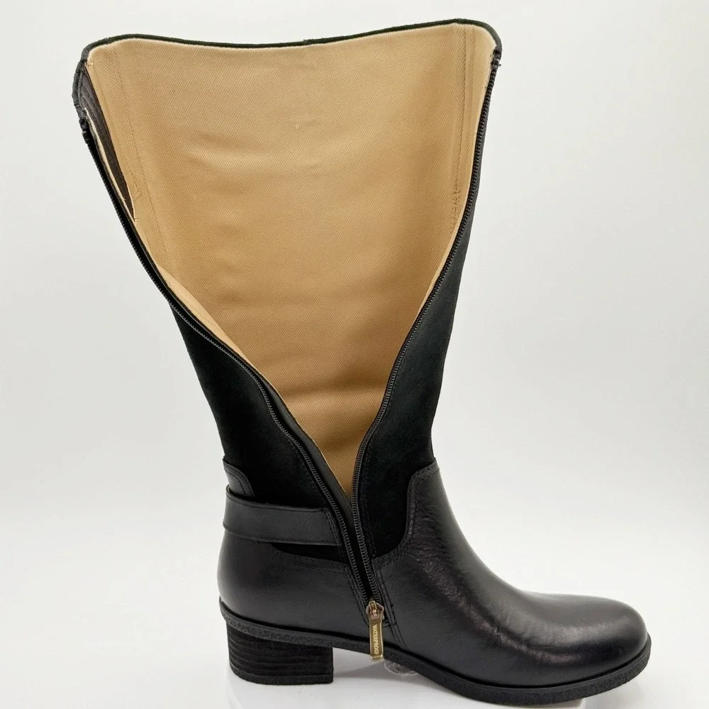 Dansko Dawn Tall‎ Boots Size 41 (US 10.5-11) Waterproof Milled Black NEW